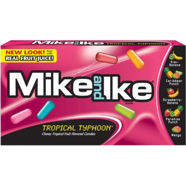 Mike and Ike Tropical Typhoon Candy Theatre Box  (141g)